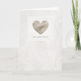 Cartão Carteira de casamento do tipo laço