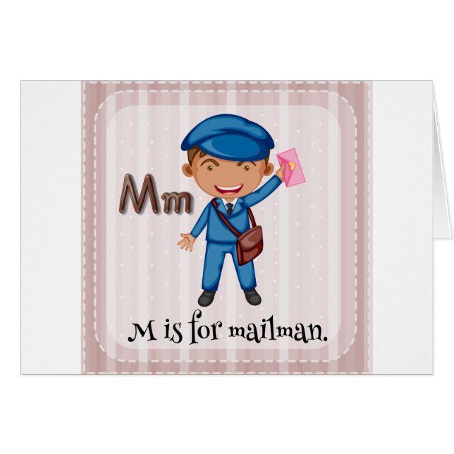 Cartão Carteiro (Frente Horizontal)