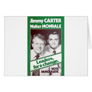 Cartão Carter - Mondale