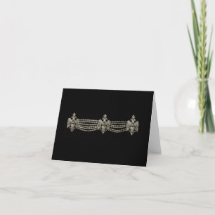 Cartão Cartierr Jewelry Bracelet ~ Greeting / Note Card
