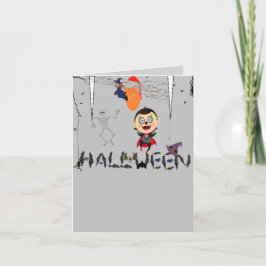 Cartão Cartões/Convites de Halloween 02
