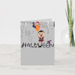 Cartão Cartões/Convites de Halloween 02