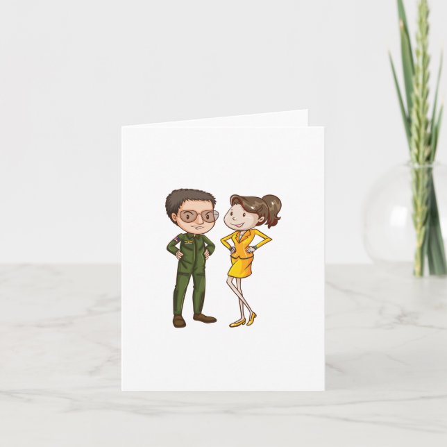 Cartão Cartões-piloto e de aviso para hospedeiros aéreos (Frente)