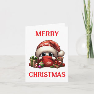 Cartão Cartoon Christmas projetado