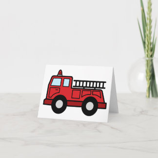 Cartão Cartoon Clip Art Firetruck Emergency Vehicle Truck
