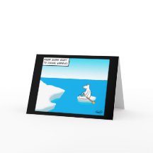 Cartoon de Cartoon de Urso Polar