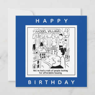 Cartão Cartoon de Comprar