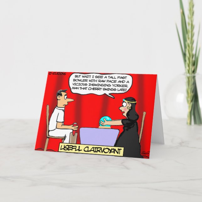 Cartão Cartoon Engraçado (Frente)