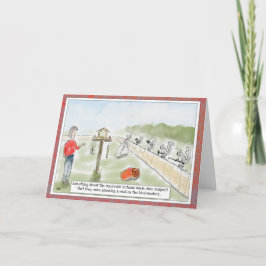 Cartão Cartoon Engraçado Cartoon Aniversário