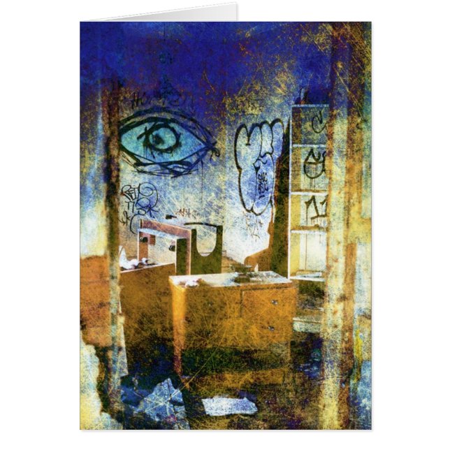 Cartão Casa abandonada (Frente)