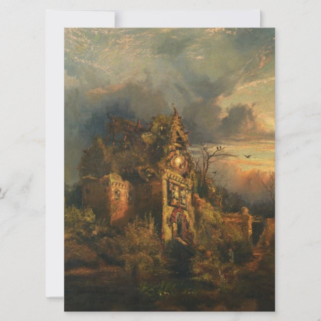 Cartão Casa Assombrada (Frente)