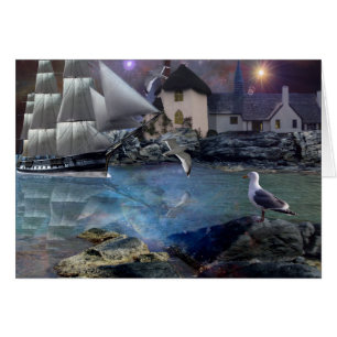 Cartão Casa bem-vinda.