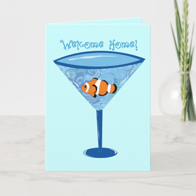 Cartão Casa bem-vinda! (Frente)