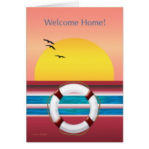 Cartão Casa bem-vinda - do cruzeiro