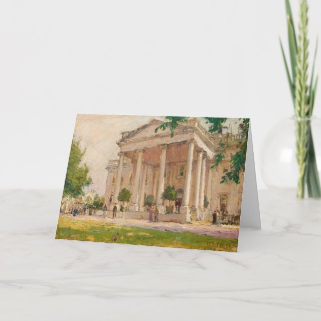 Cartão Casa Branca | Colin Campbell Cooper (Frente)