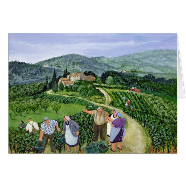 Cartão Casa de campo Trasqua de Chianti Classico (Frente Horizontal)