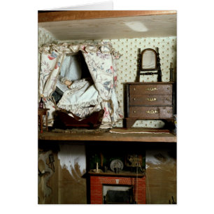 Cartão Casa de Doll Inglês