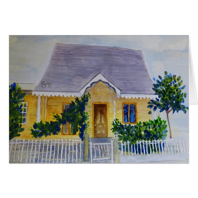 Cartão Casa de Hoag recordada (Frente Horizontal)