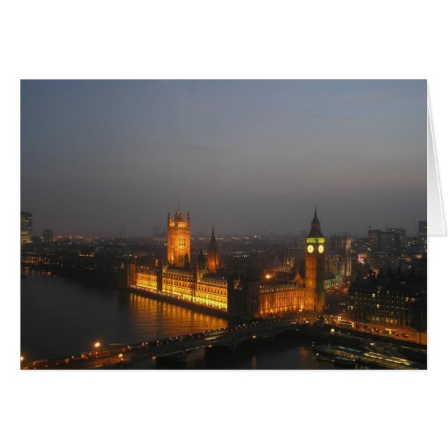 Cartão Casa de Londres (Frente Horizontal)