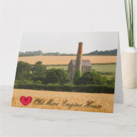 Casa de Máquinas Old Mine Coração Personalizado Co