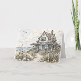 Cartão Casa de Praia Brisa Marítima