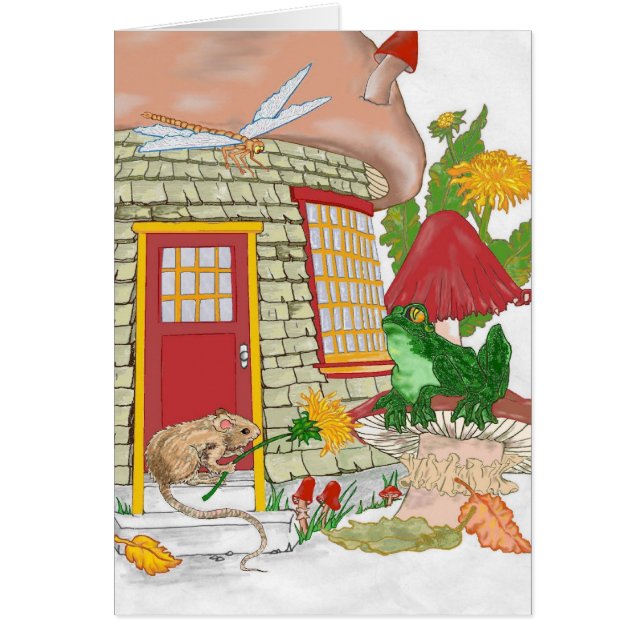 Cartão Casa do rato (Frente)