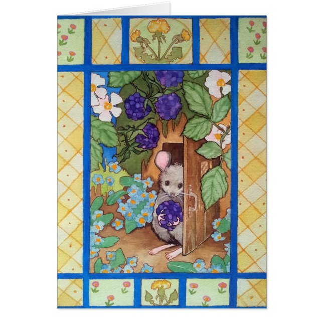 Cartão Casa do rato (Frente)