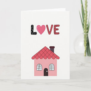 Cartão Casa Doce Casa Amor