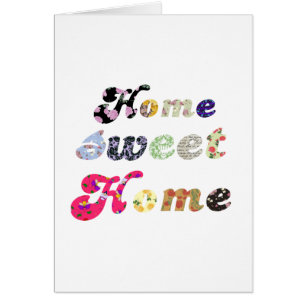 Cartão Casa doce Home