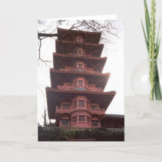 Cartão Casa Japonesa