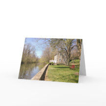 Casa no início da primavera