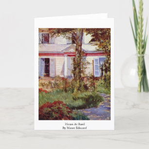 Cartão Casa No Rueil Por Manet Edouard