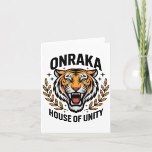 Cartão Casa Onraka Escola da Casa da Unidade Srit