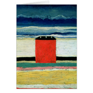 Cartão Casa vermelha, 1932