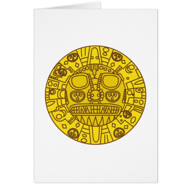 Cartão Casaco de Armas Cuzco (Frente)