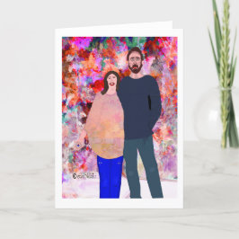 Cartão Casais suportam a Design criativa de LeeMarie