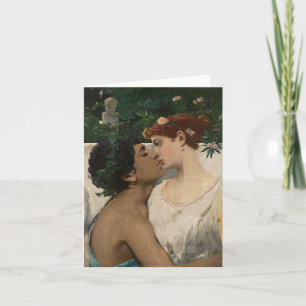 Cartão Casal Beijando