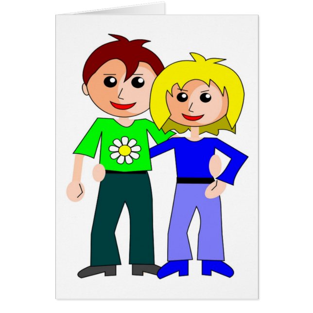 CARTÃO CASAL CUTEST (Frente)