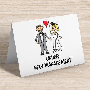 Cartão Casal De Casamento - Sob Nova Gestão