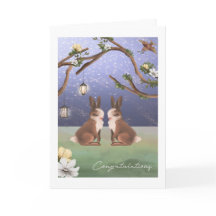 Casal de Gay coelho fino parabéns de 