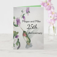 Casal Elegante Elegante de 25 Aniversário