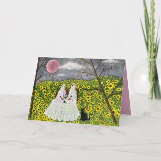 Cartão Casal Fantasma para 2 Art Card