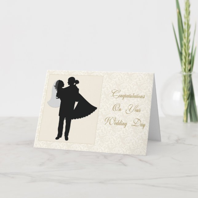Cartão Casal Floral Wedding (Frente)
