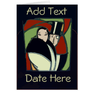 Cartão Casal formal