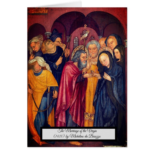 Cartão Casamento da Virgem (Frente)