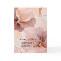 Casamento de Flores Rosa Douradas