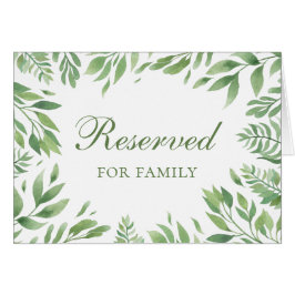 Cartão Casamento de verão. Placa de reserva de jardim bot