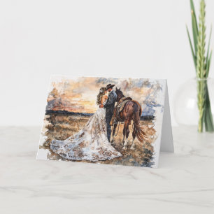 Cartão Casamento do Amor pelo País Bênção pela Unidade