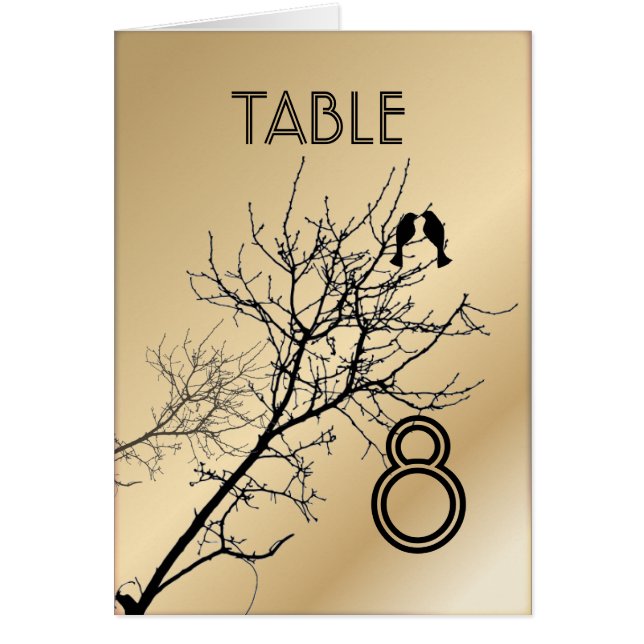 Cartão casamento entre aves rústicas de amor moderno (Frente)