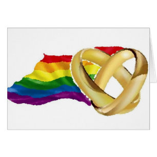 Cartão Casamento gay